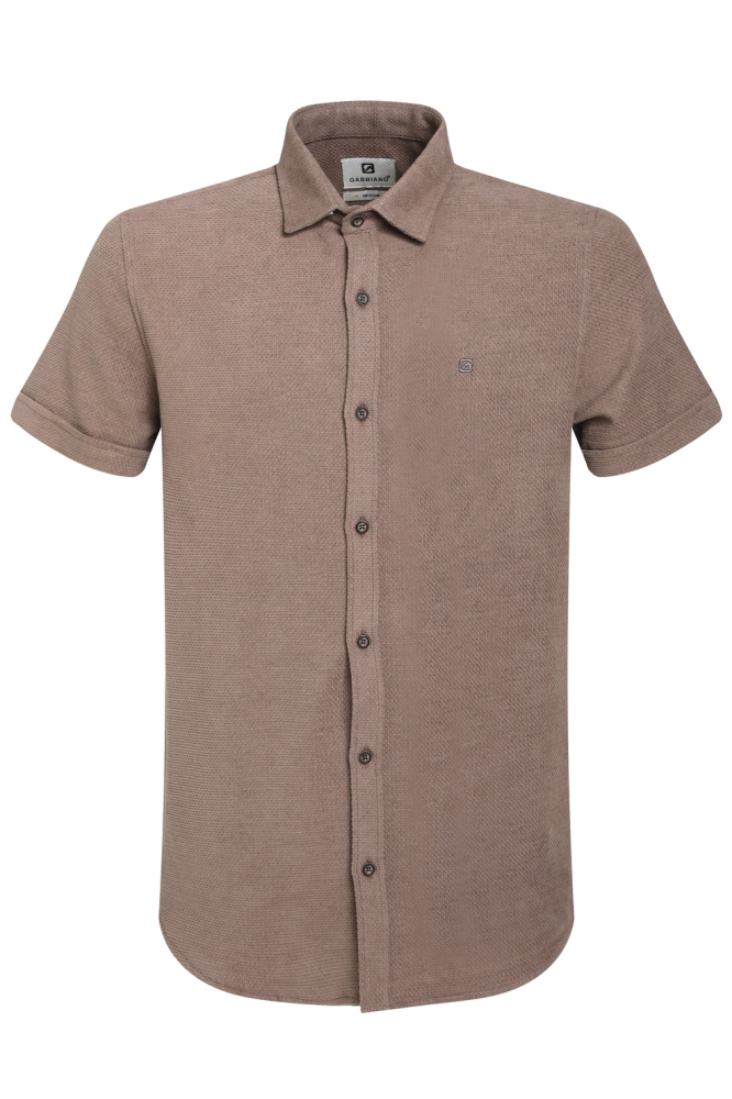 WAFFLE SHIRT 335936 5997 desert taupe